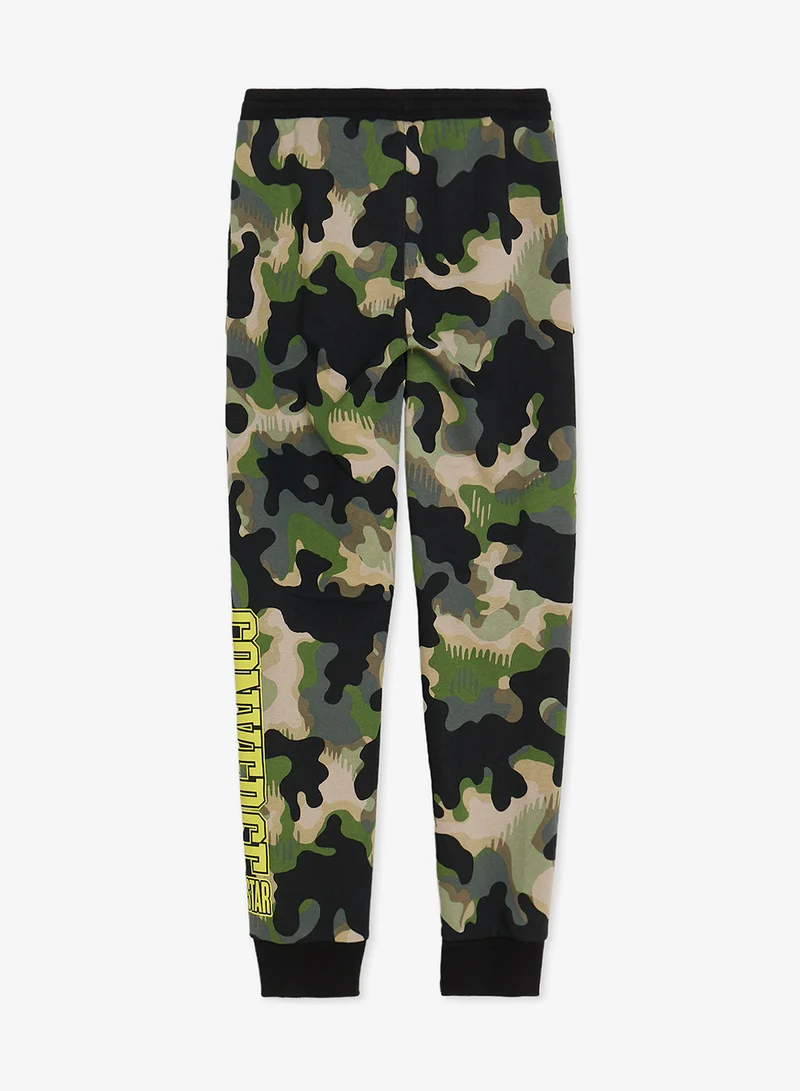 CONVERSE Youth Camo Aop Fleece Sweatpants
